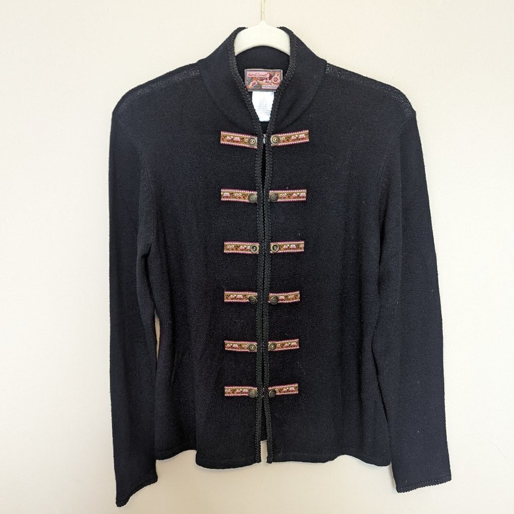 VINTAGE April Cornell for Cornell Trading 90s cardigan size Small EUC